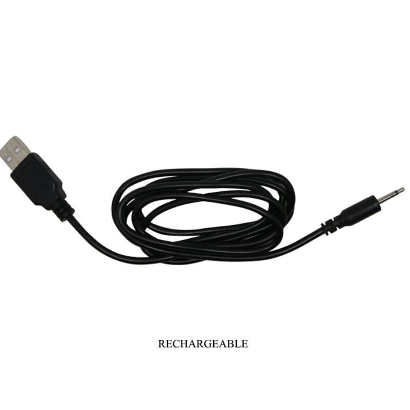 MR PLAY – Rechargeable black vibrator anal plug