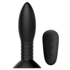 MR PLAY Analstecker mit rotierenden Perlen – inkl. Fernbedienung, schwarz