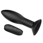 MR PLAY Analstecker mit rotierenden Perlen – inkl. Fernbedienung, schwarz