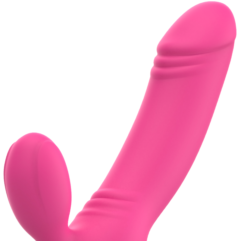 OHMAMA Bix – Double stimulation vibrator xmas edition pink