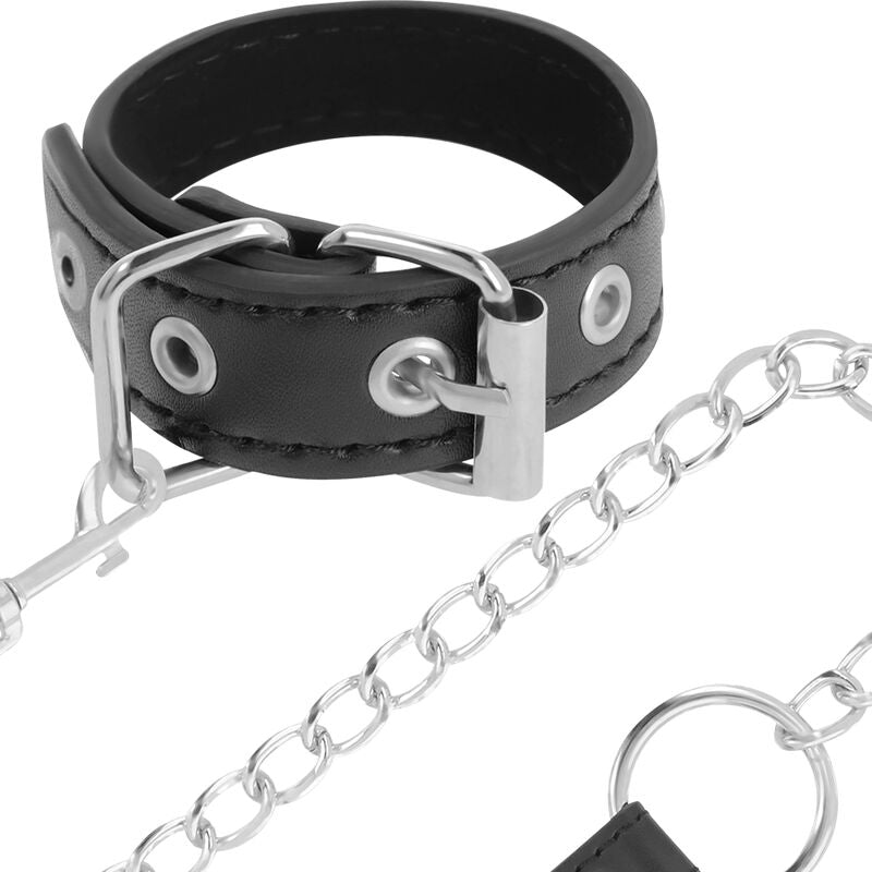 DARKNESS – Penis ring with strap