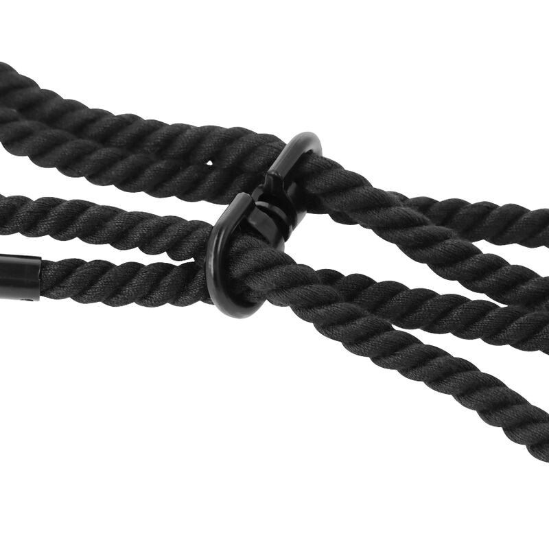 DARKNESS – MENOTTES EN CORDE OU MENOTTES DE CHEVILLE 100% COTON