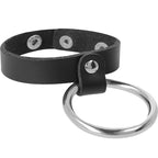 DARKNESS BONDAGE – Metallring für Penis und Hoden, Schwarz