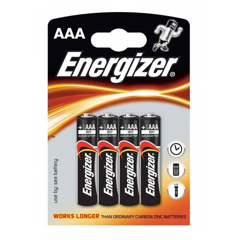 ENERGIZER – Alkaline Power piles AAA lot de 4