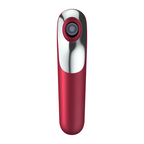 SATISFYER – VIBRATORE E VENTOSA DUAL LOVE CON ARIA PULSATA ROSSO