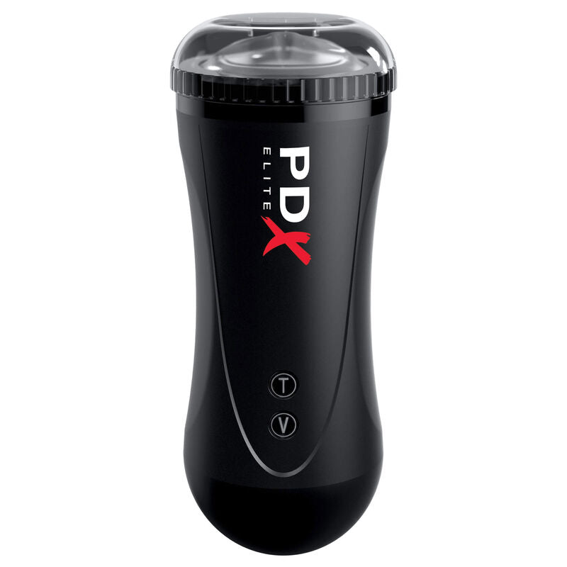 PDX Elite Moto Stroker – Automatischer Masturbator mit Vibration und Streichelfunktion