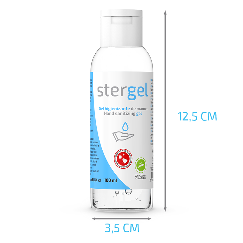 STERGEL Handdesinfektionsgel – Aloe Vera, 100 ml