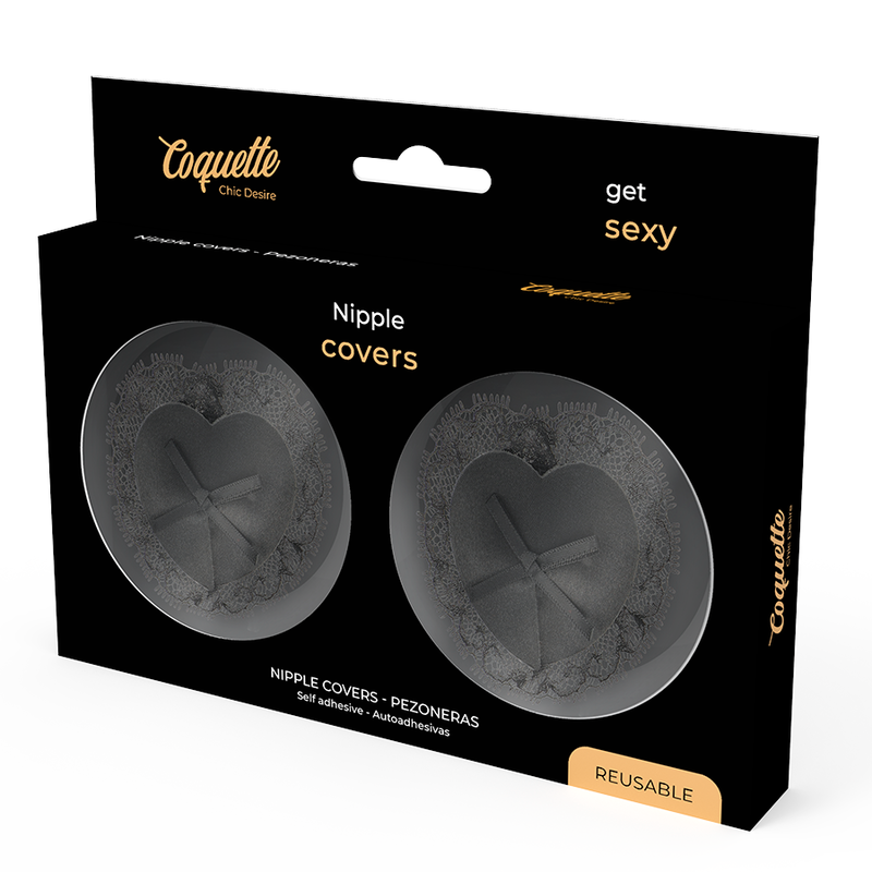 COQUETTE CHIC DESIRE – Copri capezzoli in pizzo nero