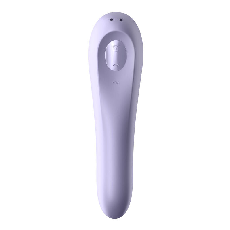 SATISFYER – VIBRATEUR DUAL PLEASURE AIR PULSE MAUVE
