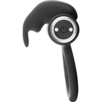 BLACK&SILVER Burton – Wiederaufladbarer Ring mit 10 Vibrationsmodi