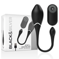 BLACK&SILVER – UOVO VIBRANTE RICARICABILE JENELL