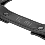 FETISH SUBMISSIVE – Vegan leather handcuff union