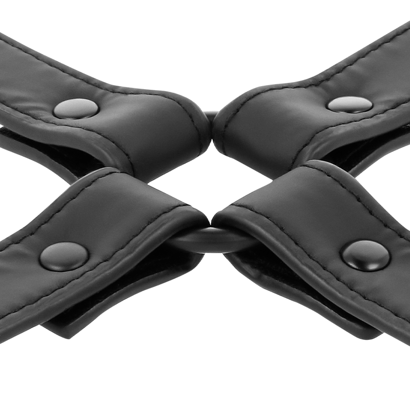 FETISH SUBMISSIVE – Vegan leather handcuff union