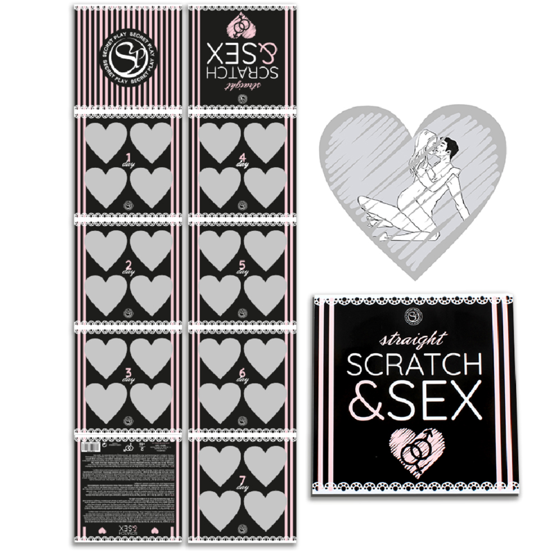 SECRETPLAY – Scratch & Sex Spiel für Paare