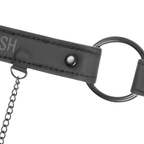 FETISH SUBMISSIVE – Gag ring with nipple clamps