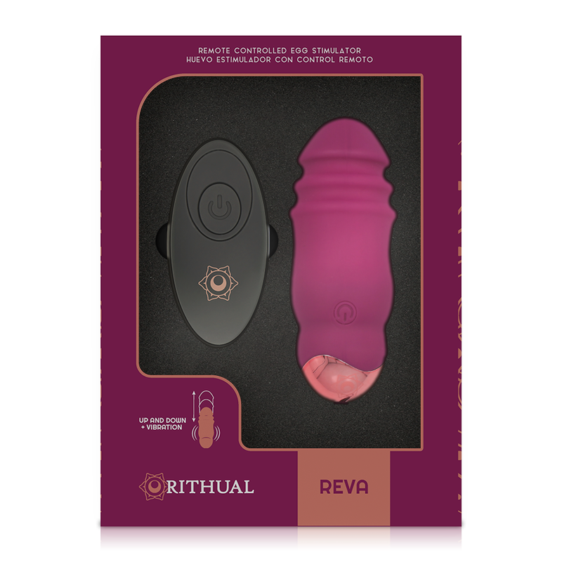 RITHUAL Reva Egg – Télécommande Up&down + vibration