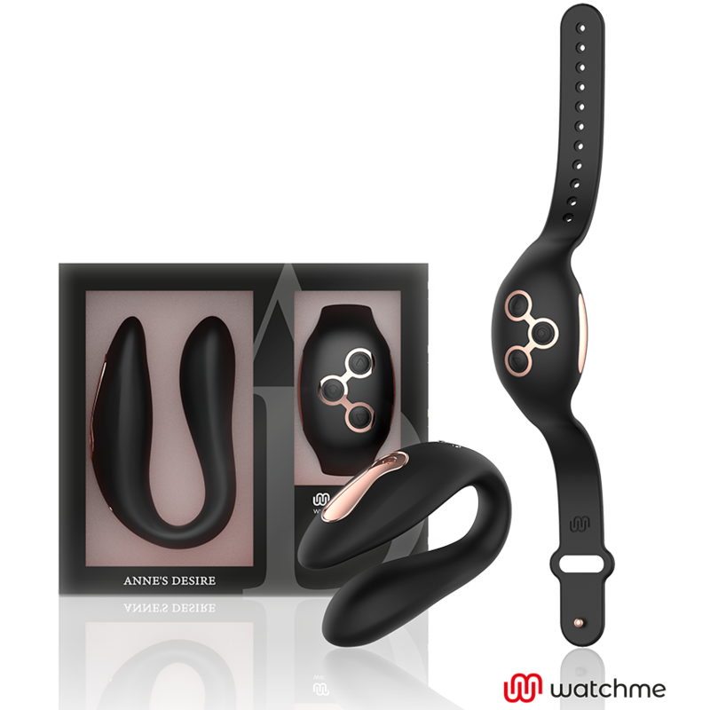 ANNE'S DESIRE Dual Pleasure – Paarvibrator mit Watchme-Fernbedienungstechnologie