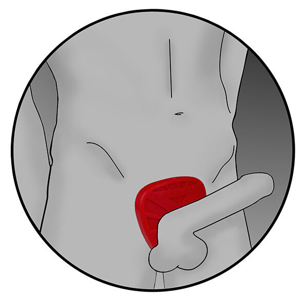 ELECTRASTIM – Silicone Fusion Viper Elektro-Penisring