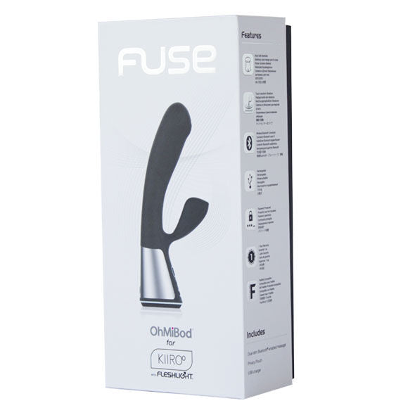 KIIROO – OHMIBOD FUSE APP REMOTE CONTROL BLACK