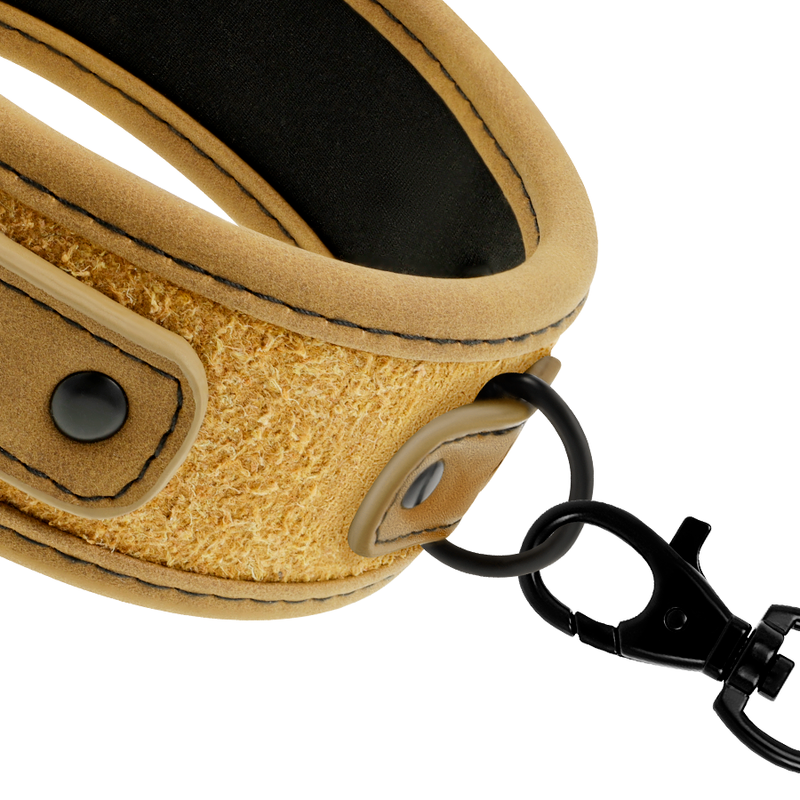 FETISH SUBMISSIVE ORIGIN – Handschellen- und Halsband-Set mit Metallkette
