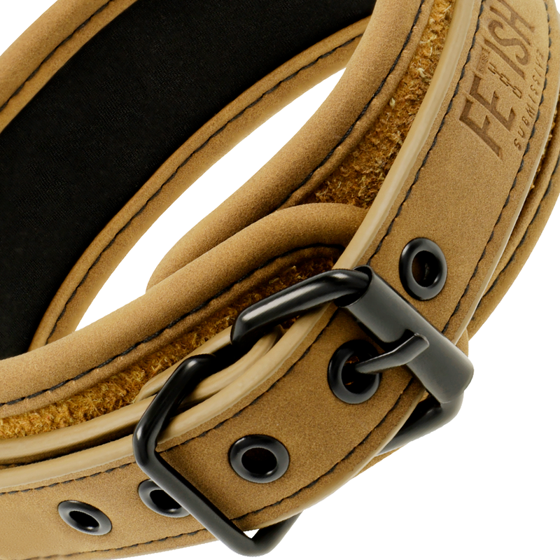 FETISH SUBMISSIVE ORIGIN – Handschellen- und Halsband-Set mit Metallkette