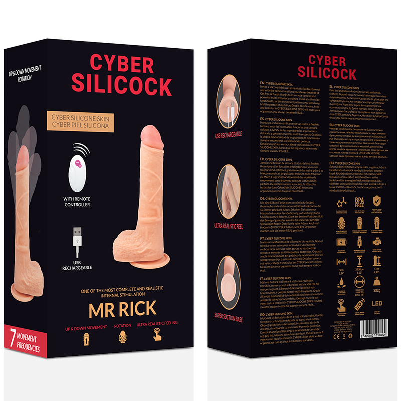 CYBER SILICOCK – Dildos mit Rotation und Hubbewegung