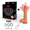 CYBER SILICOCK – Strap-On-Sets mit Rotation und Hubbewegung