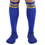 MACHO – CALZINO LUNGO TAGLIA UNICA BLU