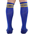 MACHO – CALZINO LUNGO TAGLIA UNICA BLU