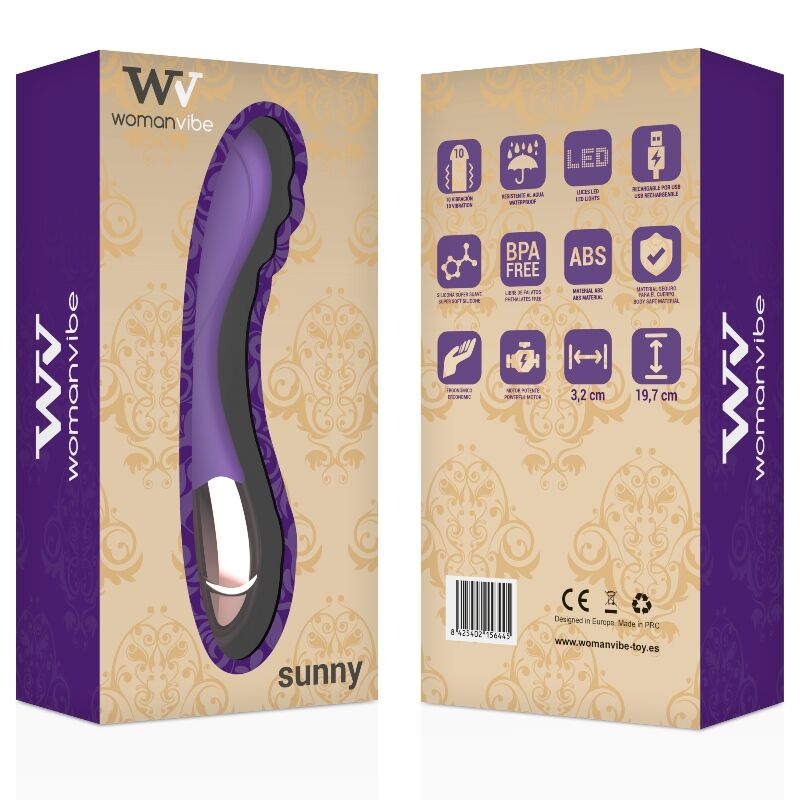 WOMANVIBE Sunny – Silicone rechargeable vibrator