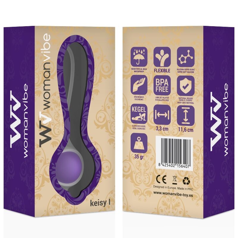 WOMANVIBE Keisy I – Femme vibe  ball geisha silicone