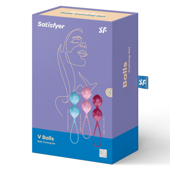 SATISFYER Loveballs Trainingsset 2 – Beckenboden-Kugeln