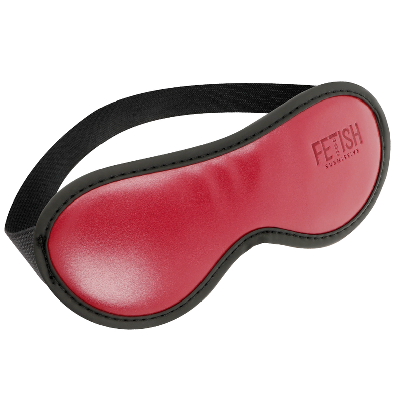 FETISH SUBMISSIVE DARK ROOM – MASCHERA VEGANA IN PELLE CON FODERA IN NEOPRENE