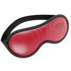 FETISH SUBMISSIVE DARK ROOM – MASCHERA VEGANA IN PELLE CON FODERA IN NEOPRENE