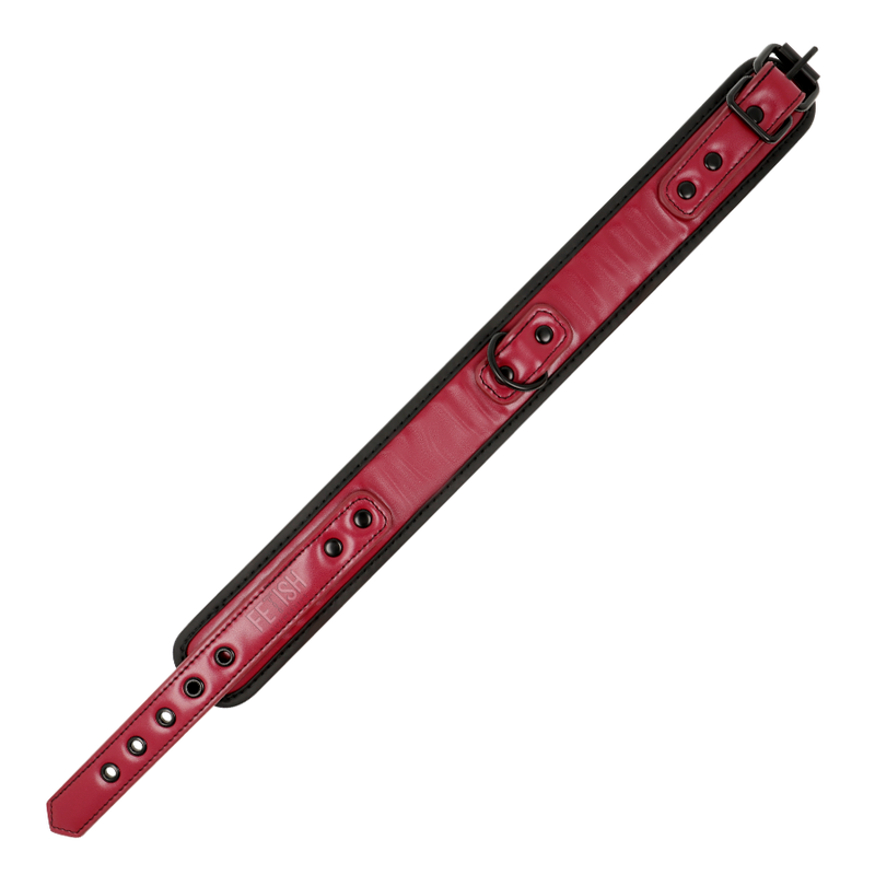 FETISH SUBMISSIVE DARK ROOM – Sklavenhalsband-Set mit Metallkette