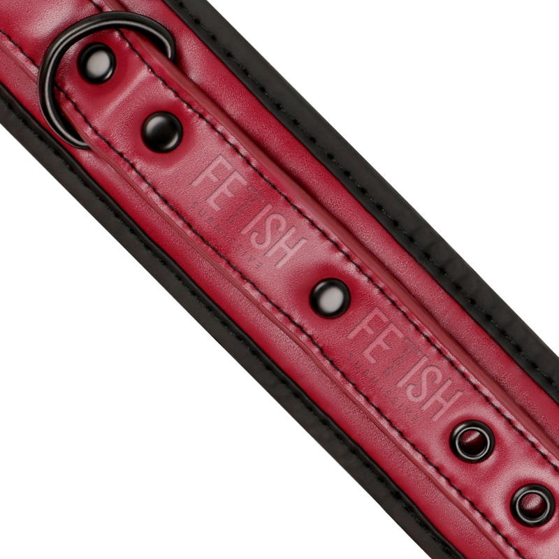 FETISH SUBMISSIVE DARK ROOM – MANETTE VEGAN IN PELLE CON FODERA IN NEOPRENE