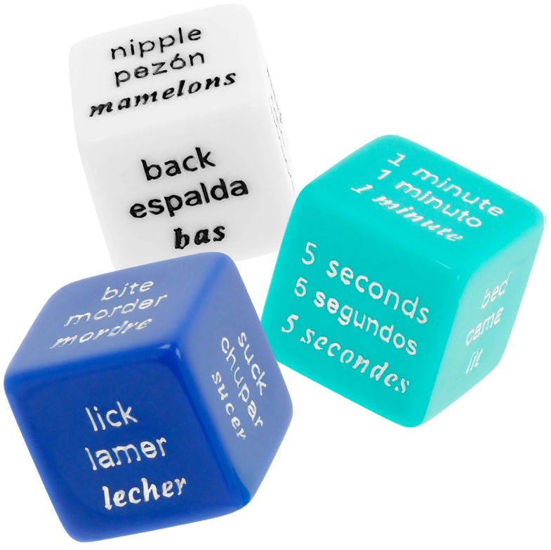 WATERFEEL – GIOCO DI DADI EROTICI ES/FR/EN