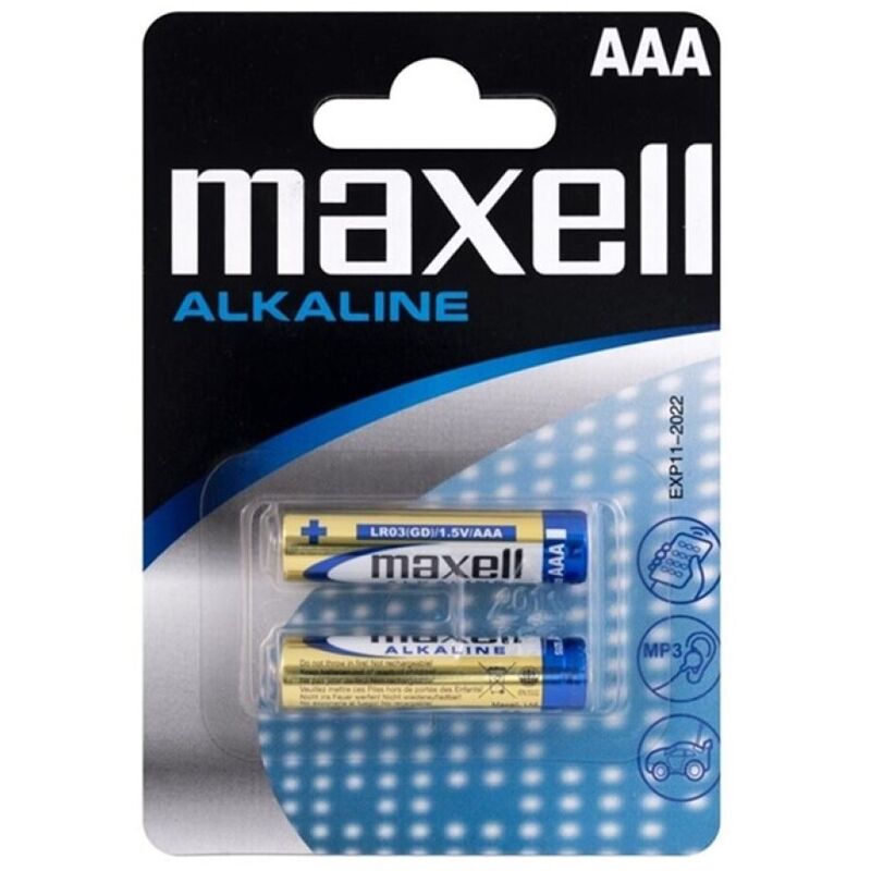 MAXELL – Alkaline battery AAA LR03, pack of 2