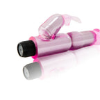 BAILE – Vibrateur avec stimulateur rose réglable