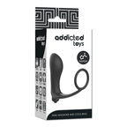 ADDICTED TOYS – Plug anal vibrant avec anneau pénis